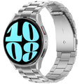 Anlinser No Gap Metal Band for Samsung Galaxy Watch 7/6/5/4 - Silver