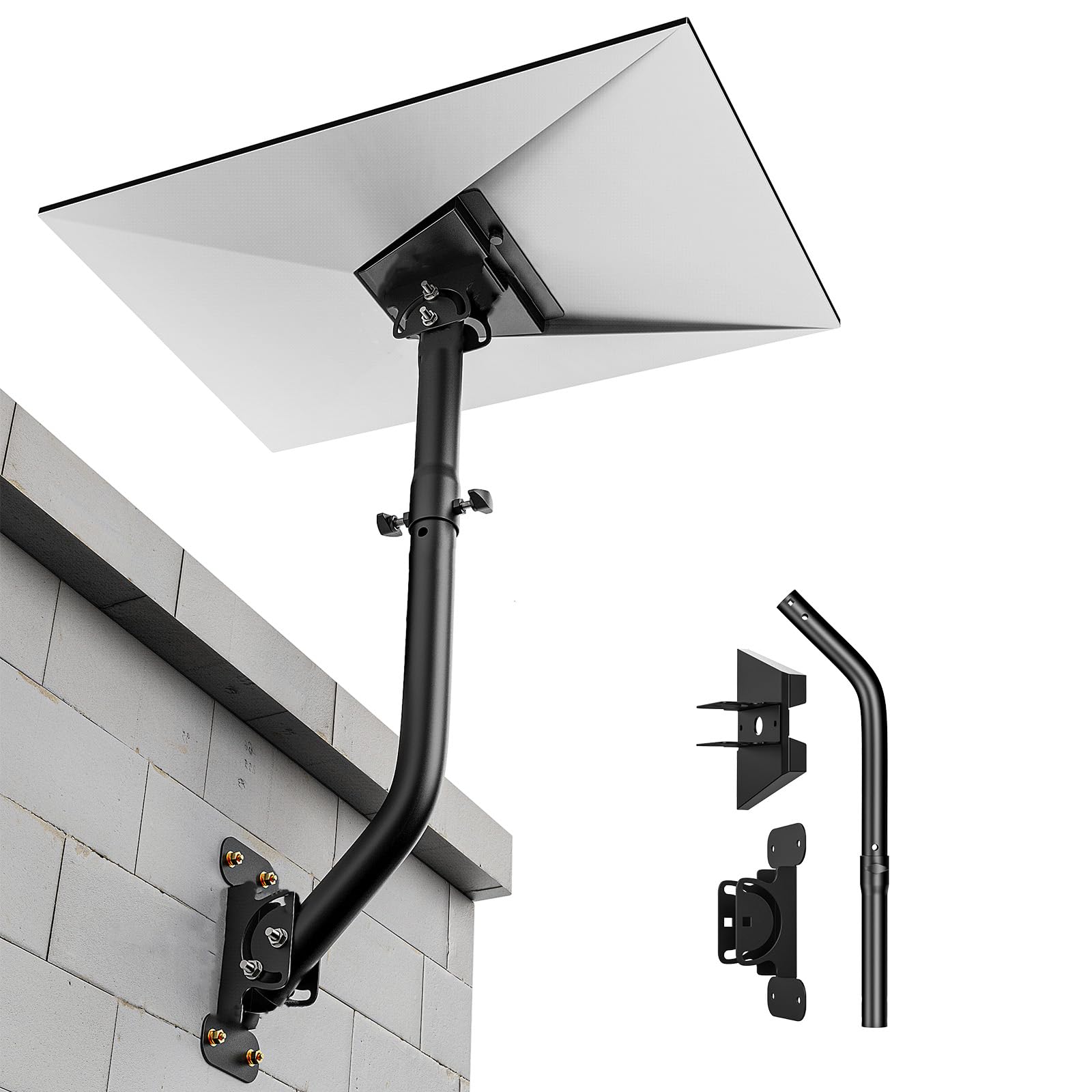 Starlink Gen 3 Mount | 360° Adjustable Pole Mounting Kit