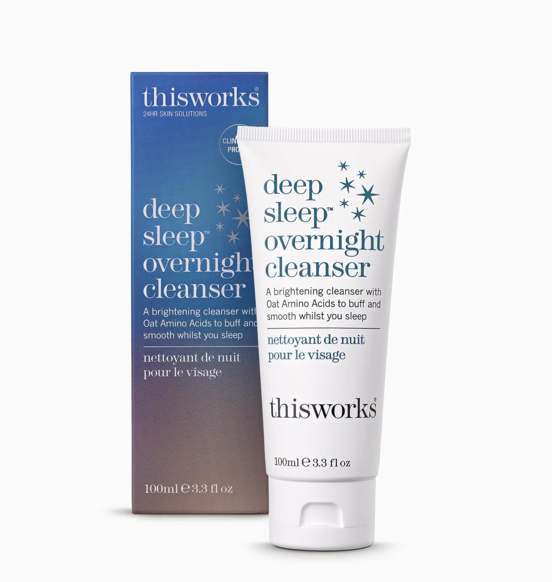 This Works Deep Sleep Overnight Cleanser | Brightening Face Wash - 100ml