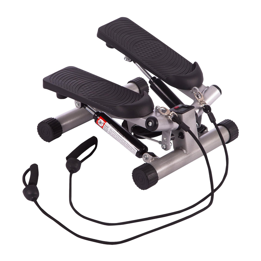 Ultrasport Swing Stepper – Hometrainer mit Trainingsbändern & Computer