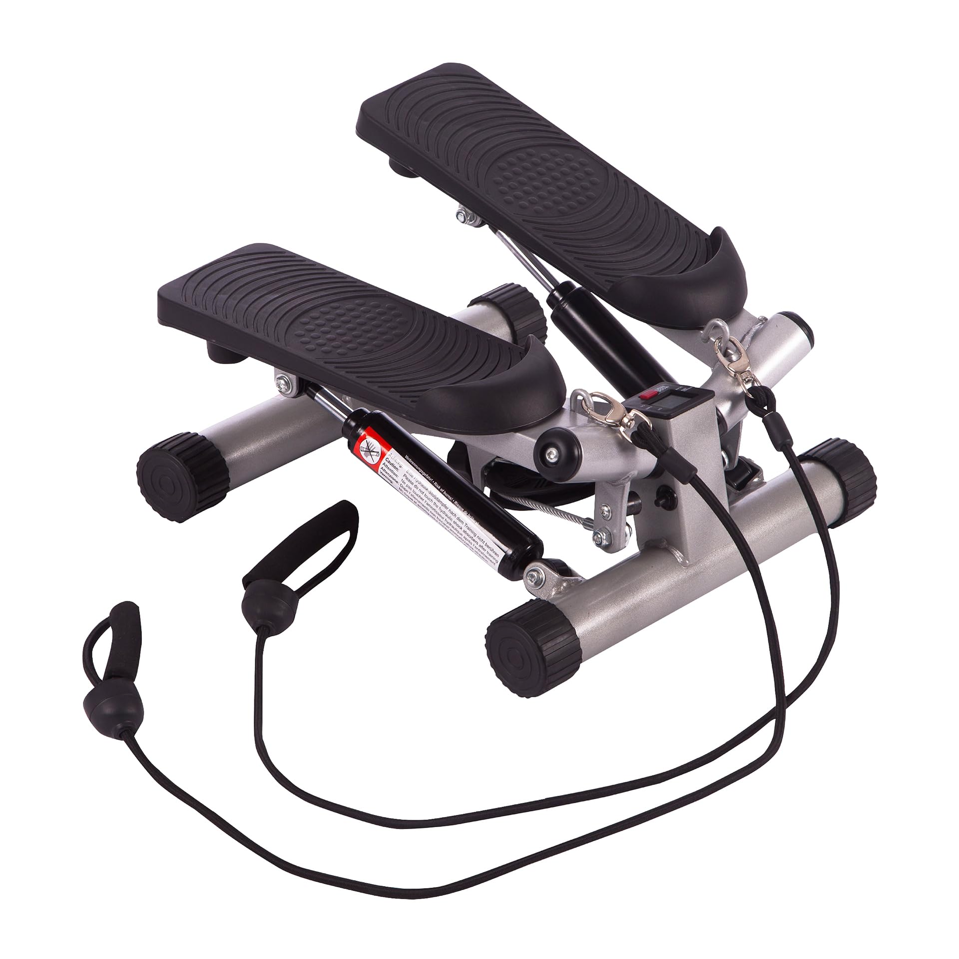 Ultrasport Swing Stepper – Hometrainer mit Trainingsbändern & Computer