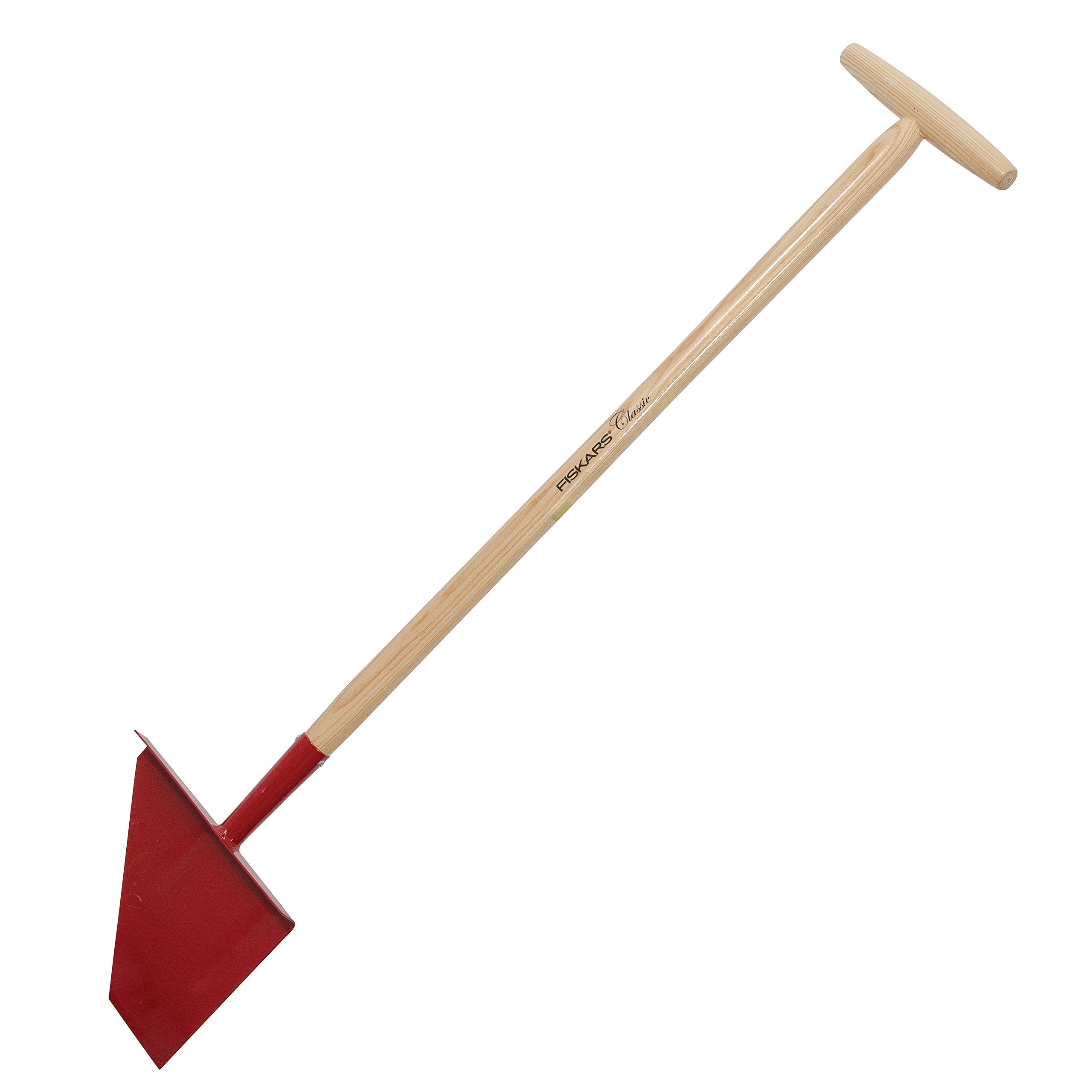 Fiskars Classic Lawn Edger – Boron Steel Head & Ash Wood Handle, 104cm
