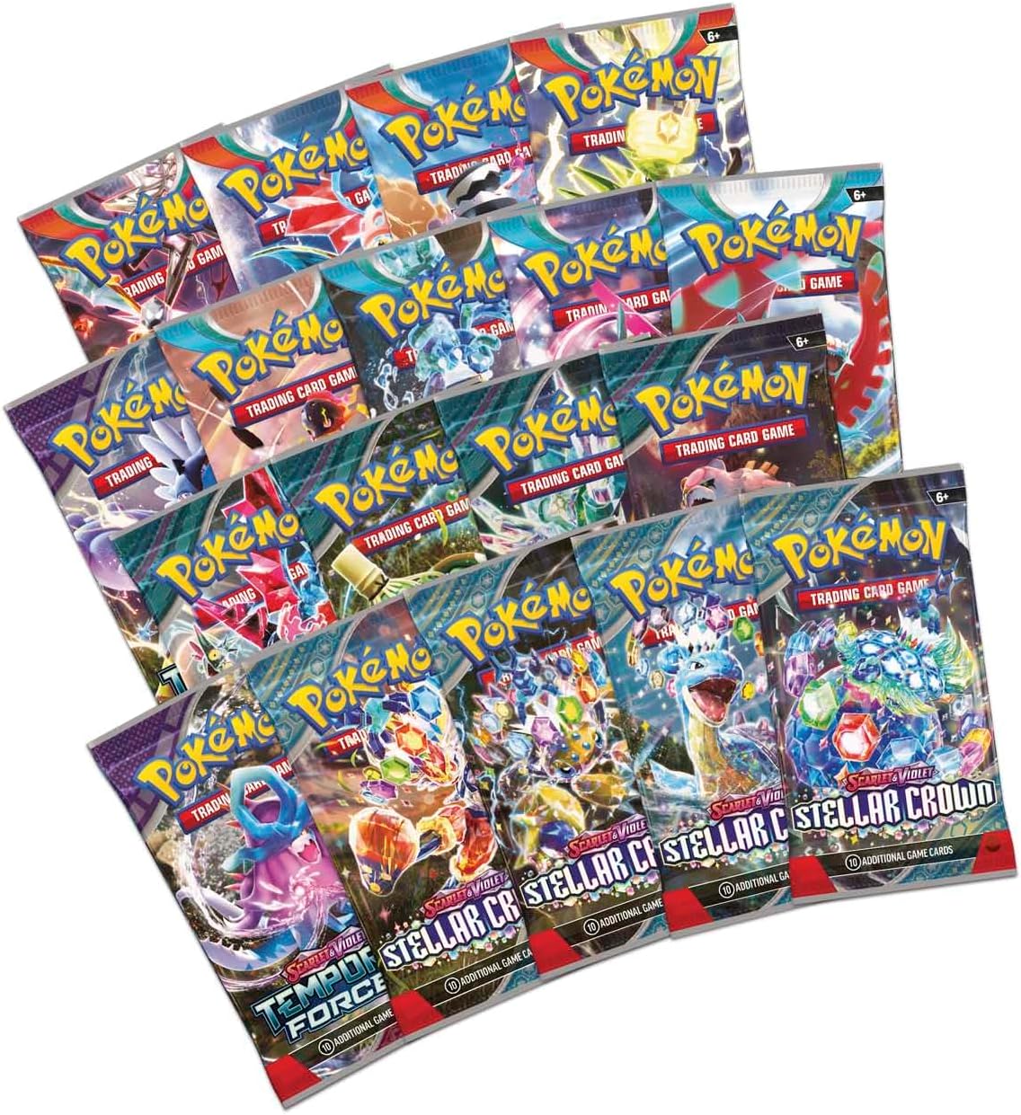 Pokemon TCG: Terapagos ex Ultra-Premium Collection - 18 Booster Packs