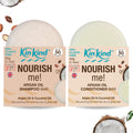 KinKind NOURISH me! Shampoo and Conditioner Bar Set - Argan & Coconut Oil