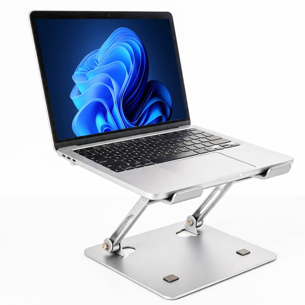 Zolirao Adjustable Laptop Stand for Desk, Height Adjustable Aluminium Laptop Riser with Cooling Vent - image 1