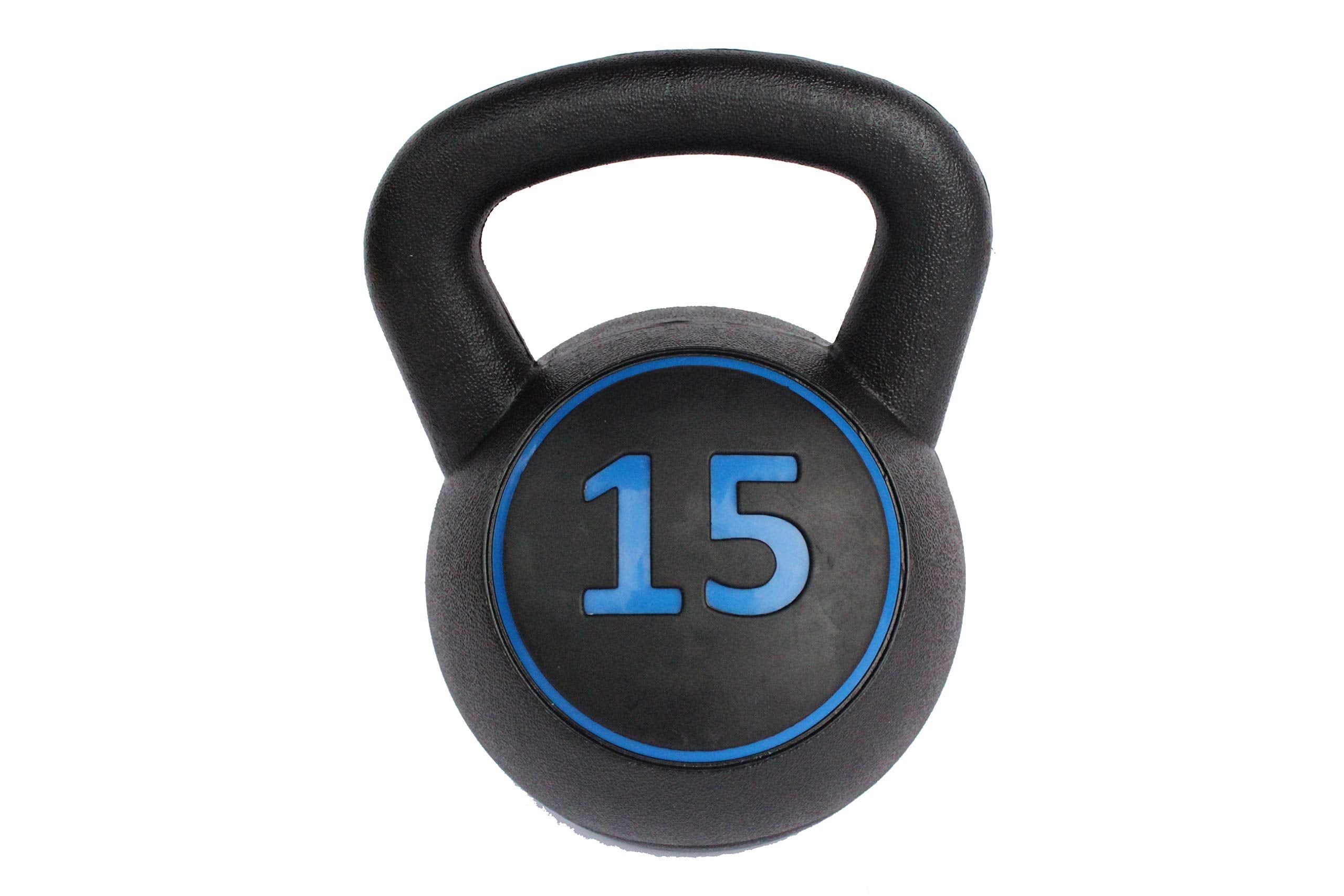 KKB Sport 3-Piece Kettlebell Weight Set with Stand - 5, 10, 15 lbs