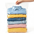 Ziplock Bags for Clothes, 25Pcs Large Clear Plastic Storage Bags 60x40cm