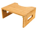 Bamboo Potty Stool – Foldable Ergonomic Toilet Step Stool