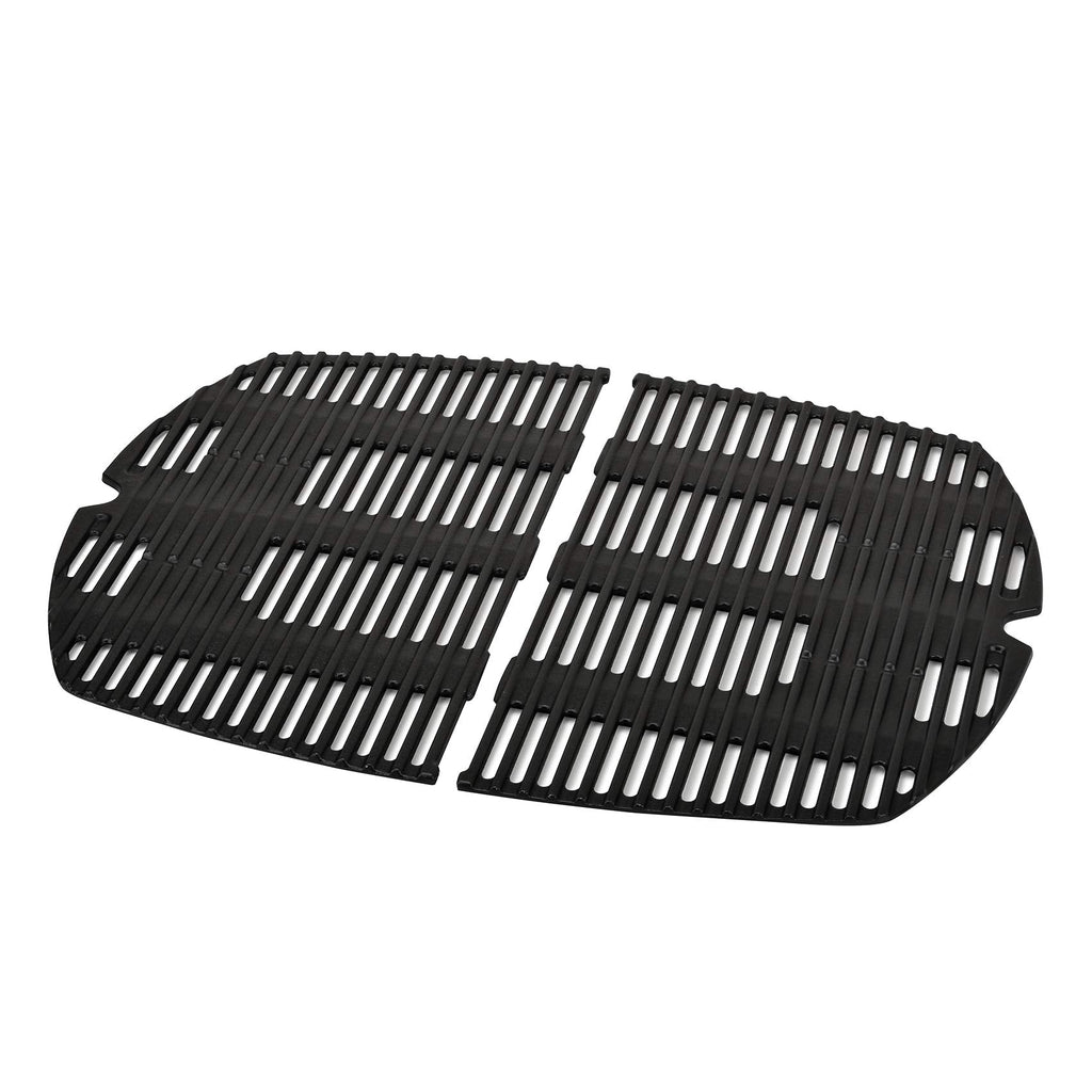 Onlyfire Cast Iron Cooking Grates for Weber Q300 Q3200 Series, 2-Pack