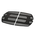 Onlyfire Cast Iron Cooking Grates for Weber Q300 Q3200 Series, 2-Pack