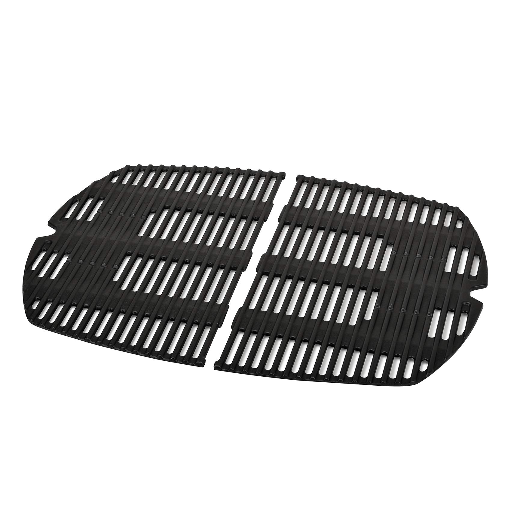 Onlyfire Cast Iron Cooking Grates for Weber Q300 Q3200 Series, 2-Pack