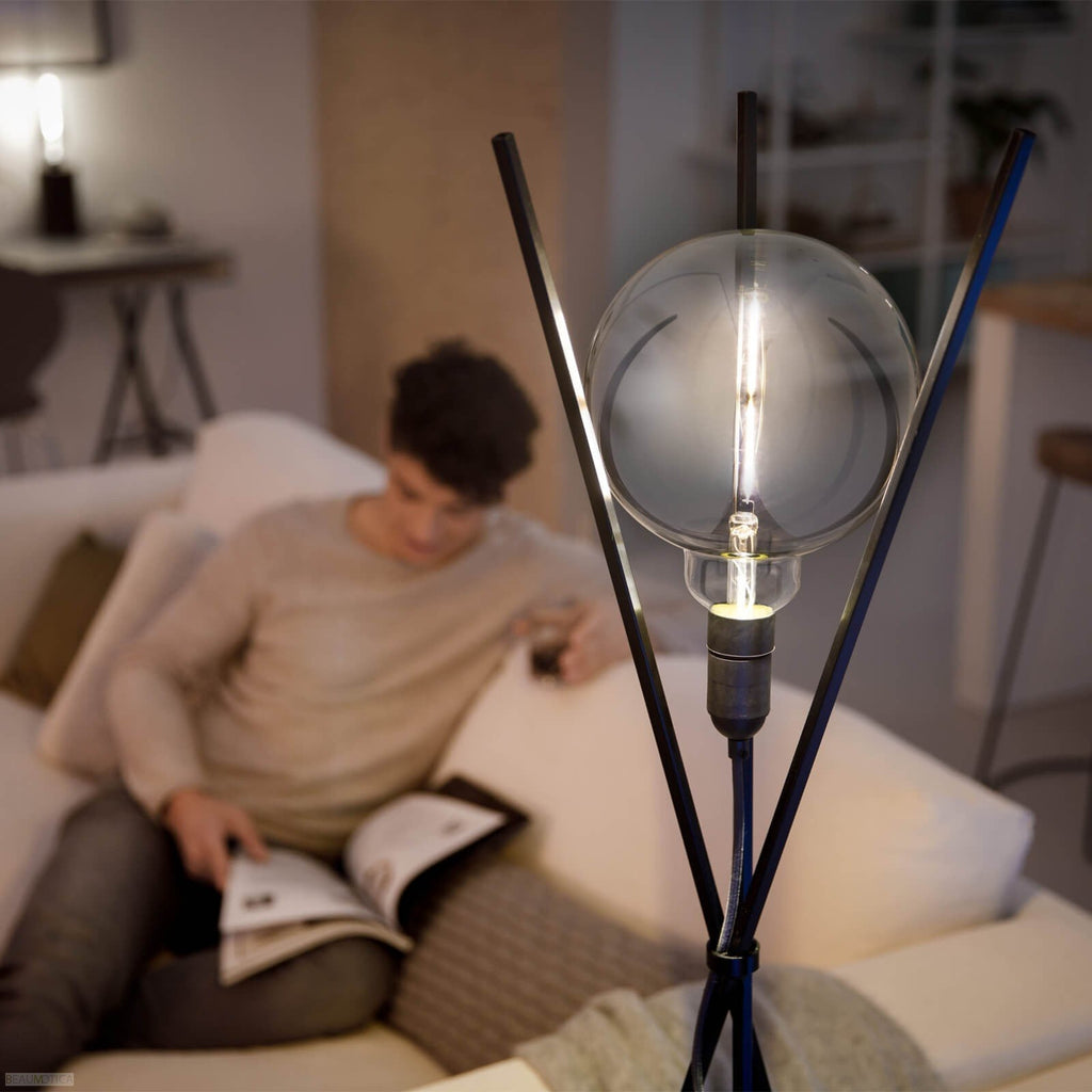 Philips LED Giant Smoky A160 Bulb | E27 Dimmable 6.5W Cool White