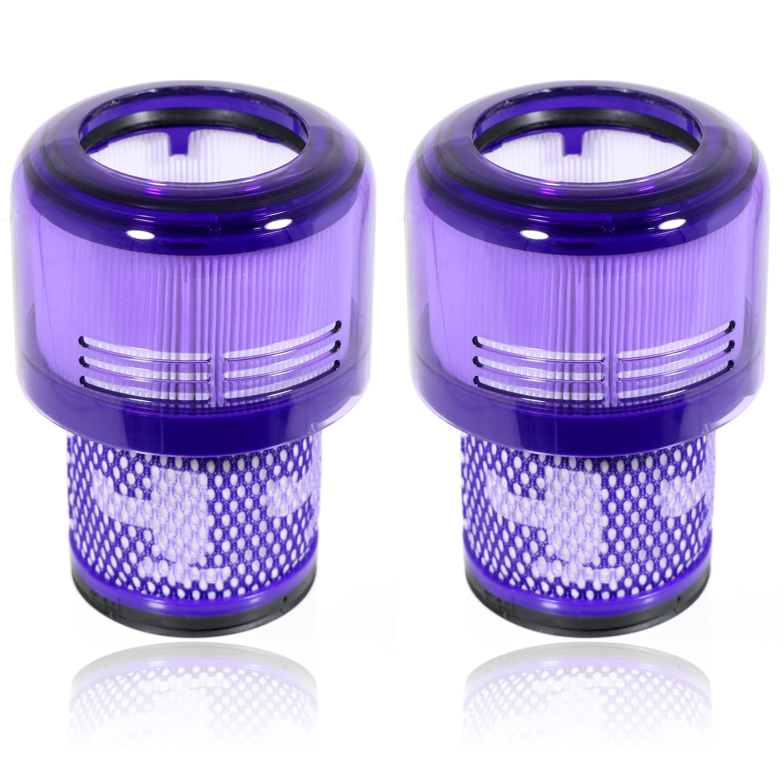 SPARES2GO Washable Filters for Dyson V15 Detect & SV22 - Pack of 2