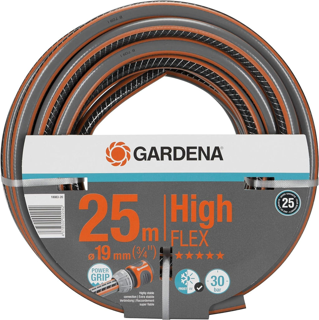 Gardena Comfort Highflex Garden Hose | 19mm (3/4") x 25m | 30 Bar