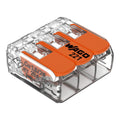 Wago 221-413 Splicing Connector | 3-Conductor Lever Block, 50 Pack