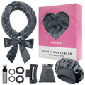 weiwei Heatless Curls Headband – 70" Soft Velvet Overnight Hair Curlers Set