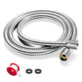 FEELSO 1.8m Stainless Steel Shower Hose | Universal G1/2 Leakproof Pipe