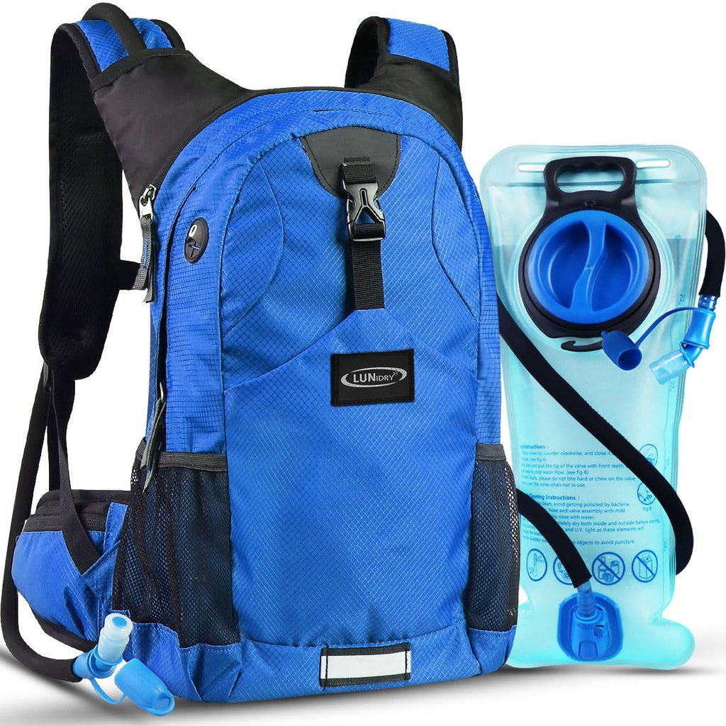 Lunidry Insulated Hydration Backpack | 2L Leak-Proof Water Bladder Daypack