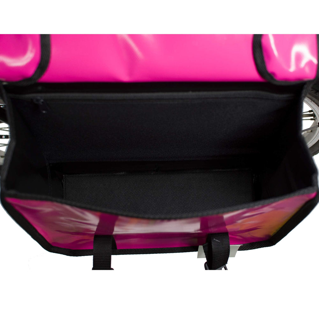 BikyBag Classic CW | Waterproof Double Bicycle Pannier Bag – Pink