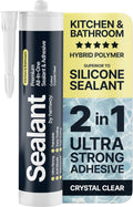 Crystal Clear Hybrid Polymer Sealant | Anti-Mould - 300ml
