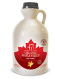 47° North Organic Canadian Maple Syrup - Grade A Dark Robust (3 x 1L)