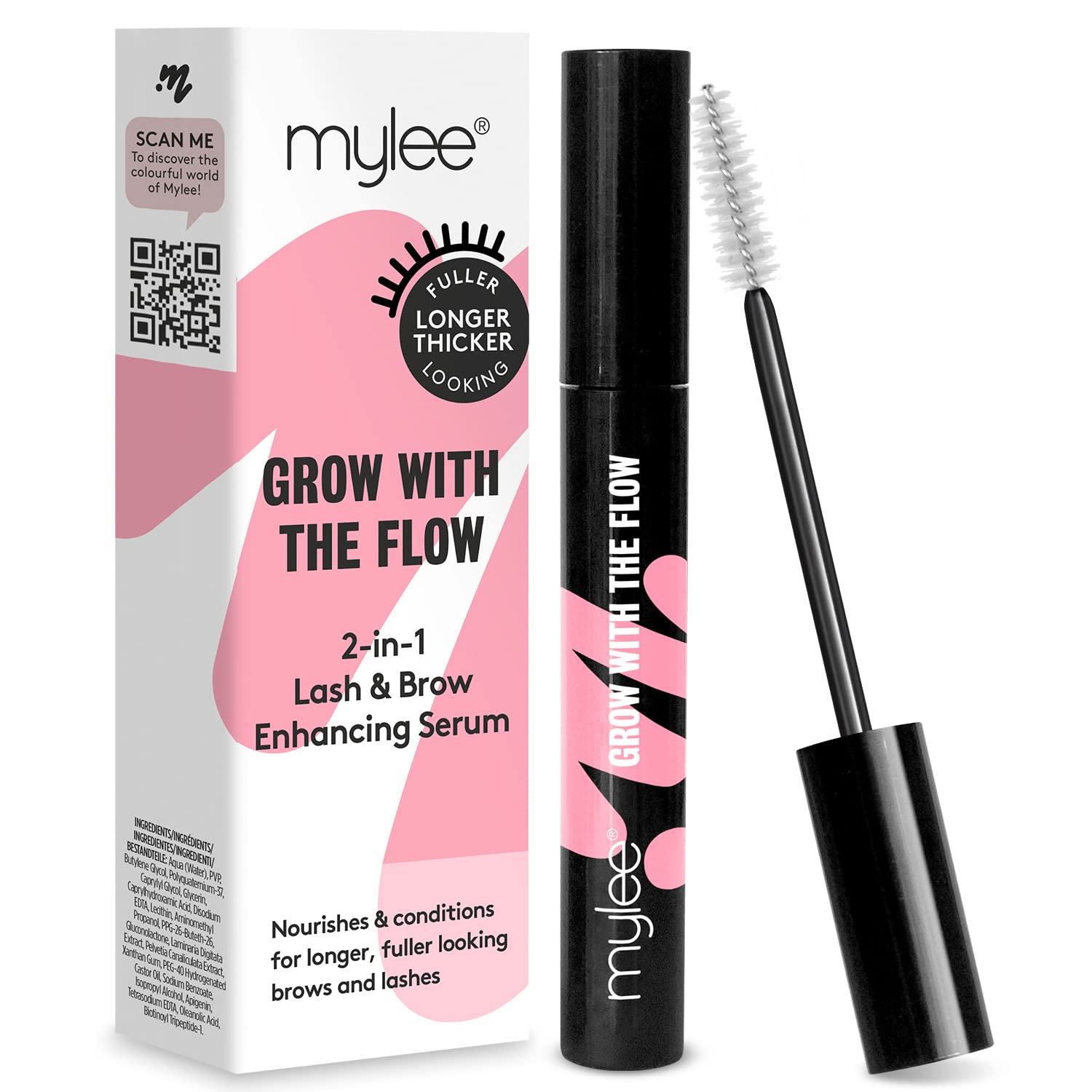 Mylee Eyelash and Brow Enhancing Serum – Vegan Growth & Strengthening