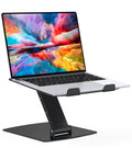 Glangeh Aluminum Laptop Stand – Adjustable Ergonomic Riser for 10-16" MacBook