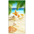 YISUMEI Starfish Microfibre Beach Towel – Extra Large Sand Proof Quick Dry