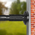 Tension Curtain Rod – 228-277cm No Drill Stainless Steel Pole