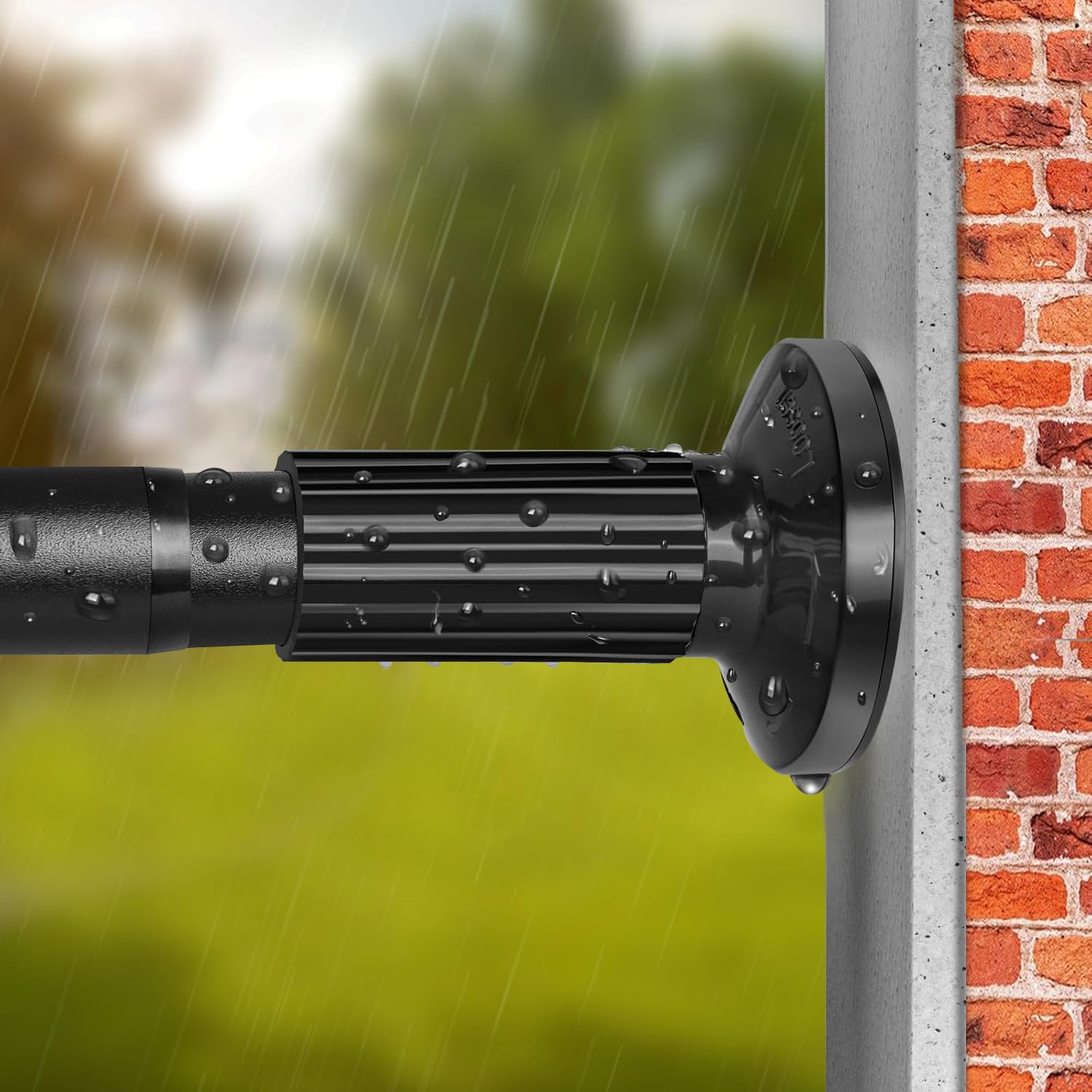 Tension Curtain Rod – 228-277cm No Drill Stainless Steel Pole