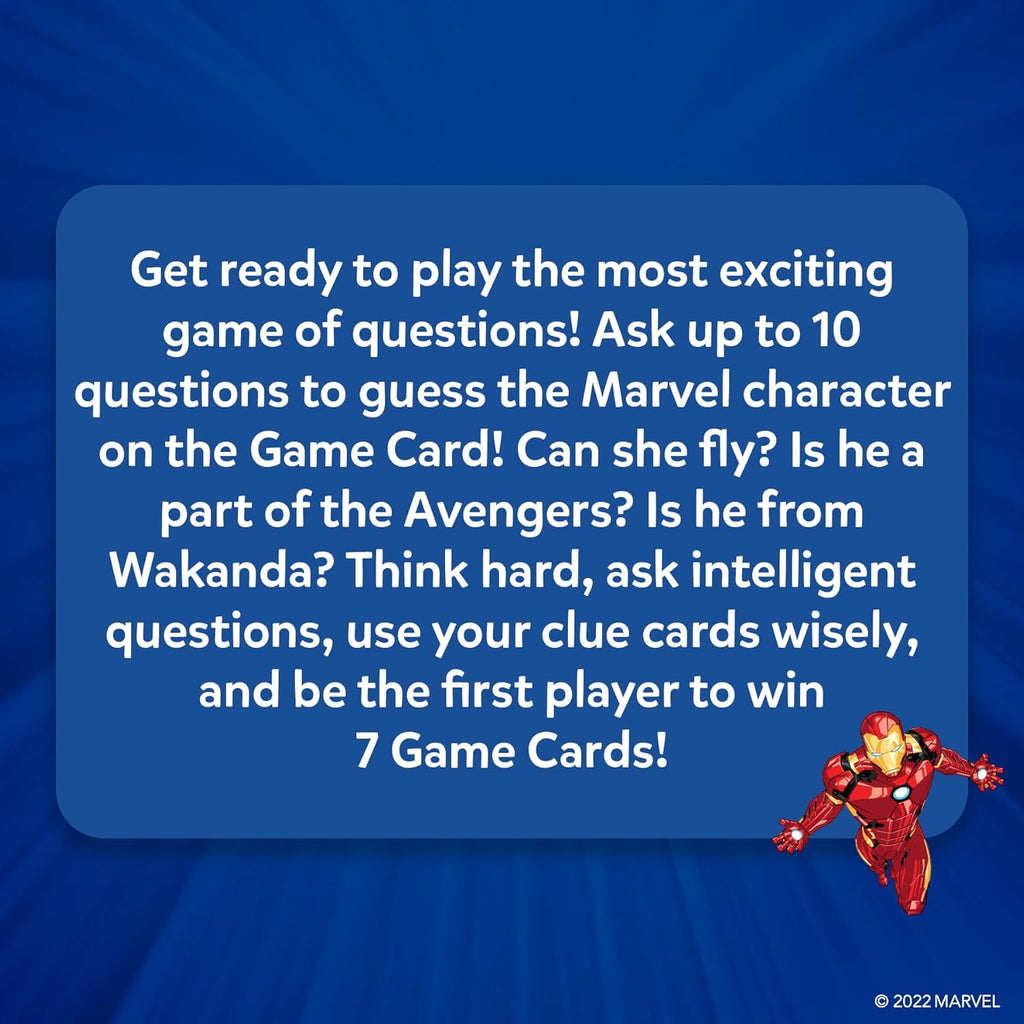Skillmatics Guess in 10 Marvel Edition - Trivia Card Game for Kids