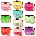 TITIMORE 10Pcs Bee Lip Balm Honey Pot | Moisturizing Lip Mask Set