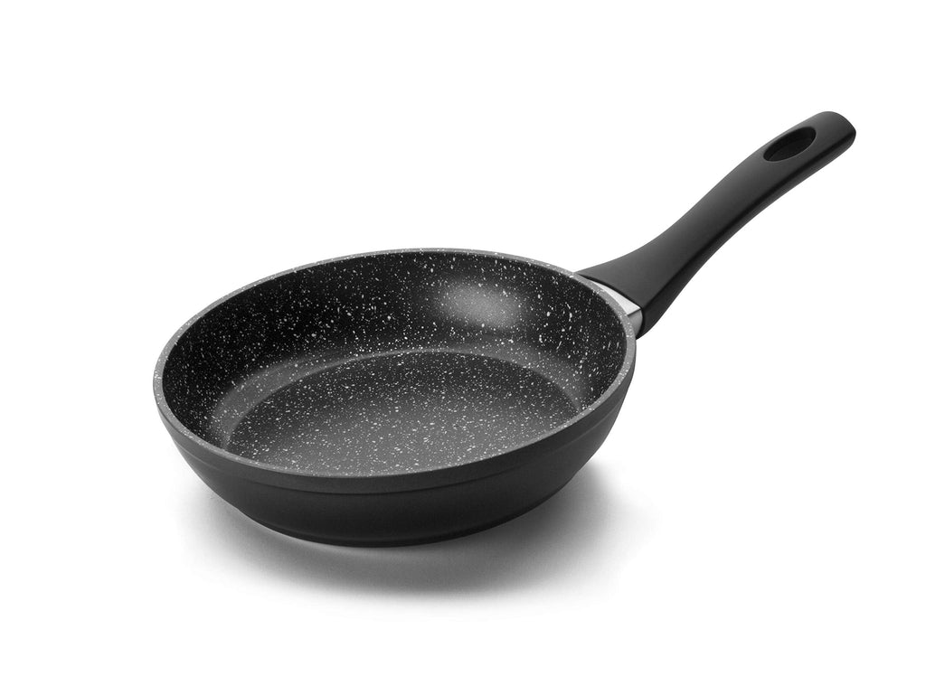 IBILI Natura Frying Pan 20 cm – Non-Stick Aluminium Skillet, Black