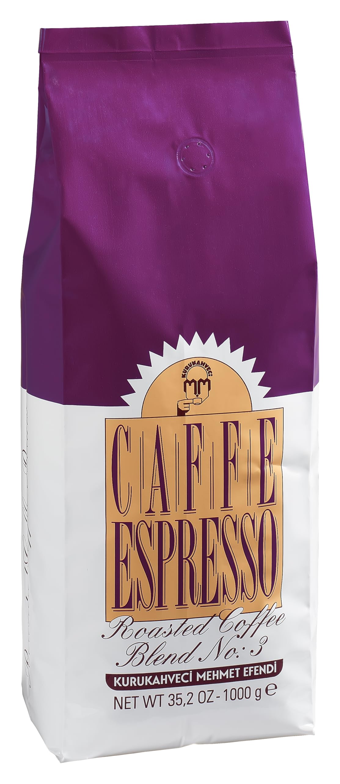 Kurukahveci Mehmet Efendi Espresso No3 Special Coffee - 35.2 Fl Oz