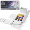 Winsor & Newton Professional Watercolour Field Box – 12 Half Pan Set