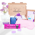 Bellalisia Self Care Hamper Kit – Lavender Bath Spa Gift Set for Women