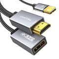UANTIN HDMI to DisplayPort Adapter | 4K@60Hz Active HDMI 2.0 Converter