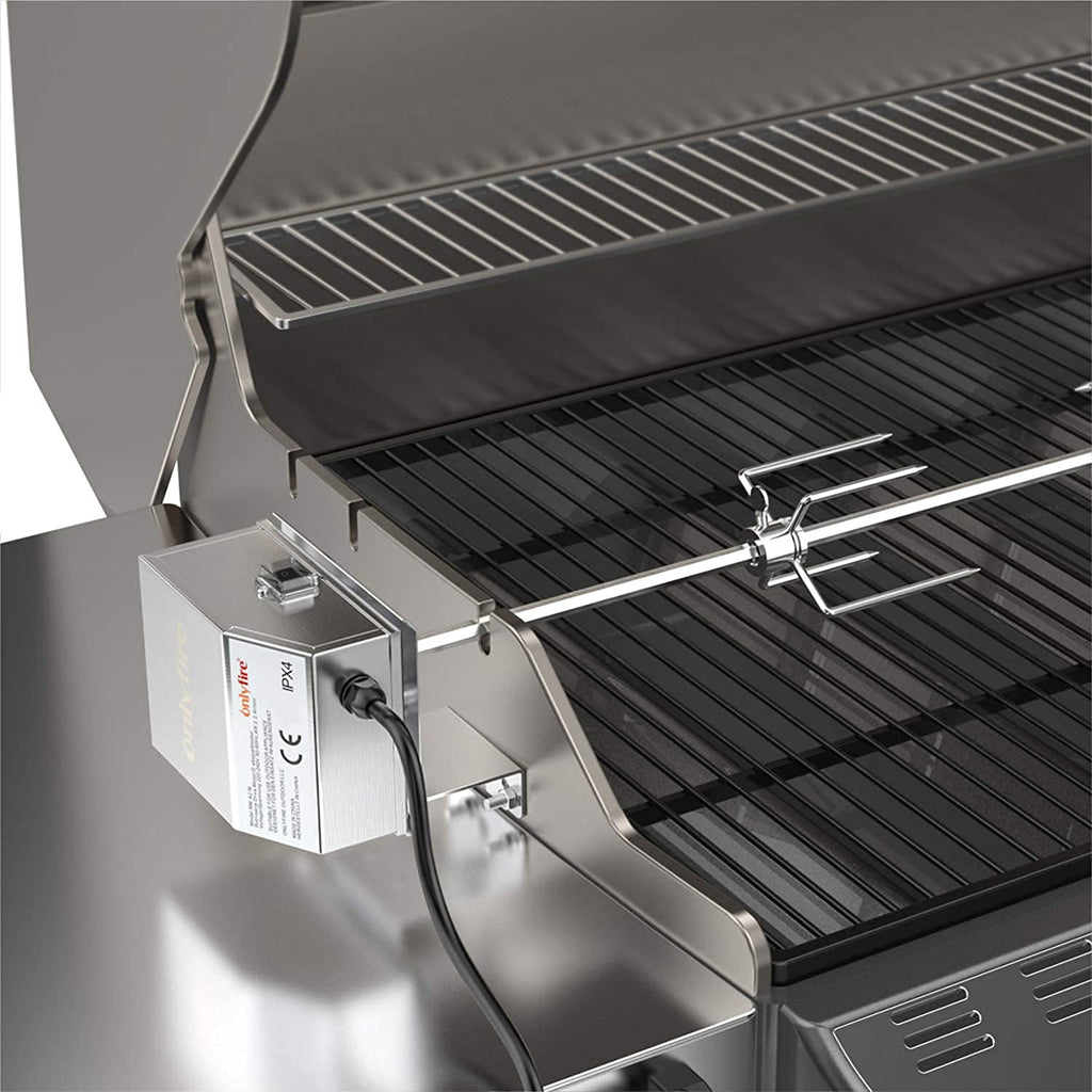 Onlyfire Heavy Duty Stainless Steel Rotisserie Motor | 18kg Capacity