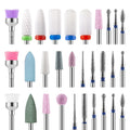 30Pcs Nail Drill Bits Set | 3/32'' Ceramic & Carbide Tools