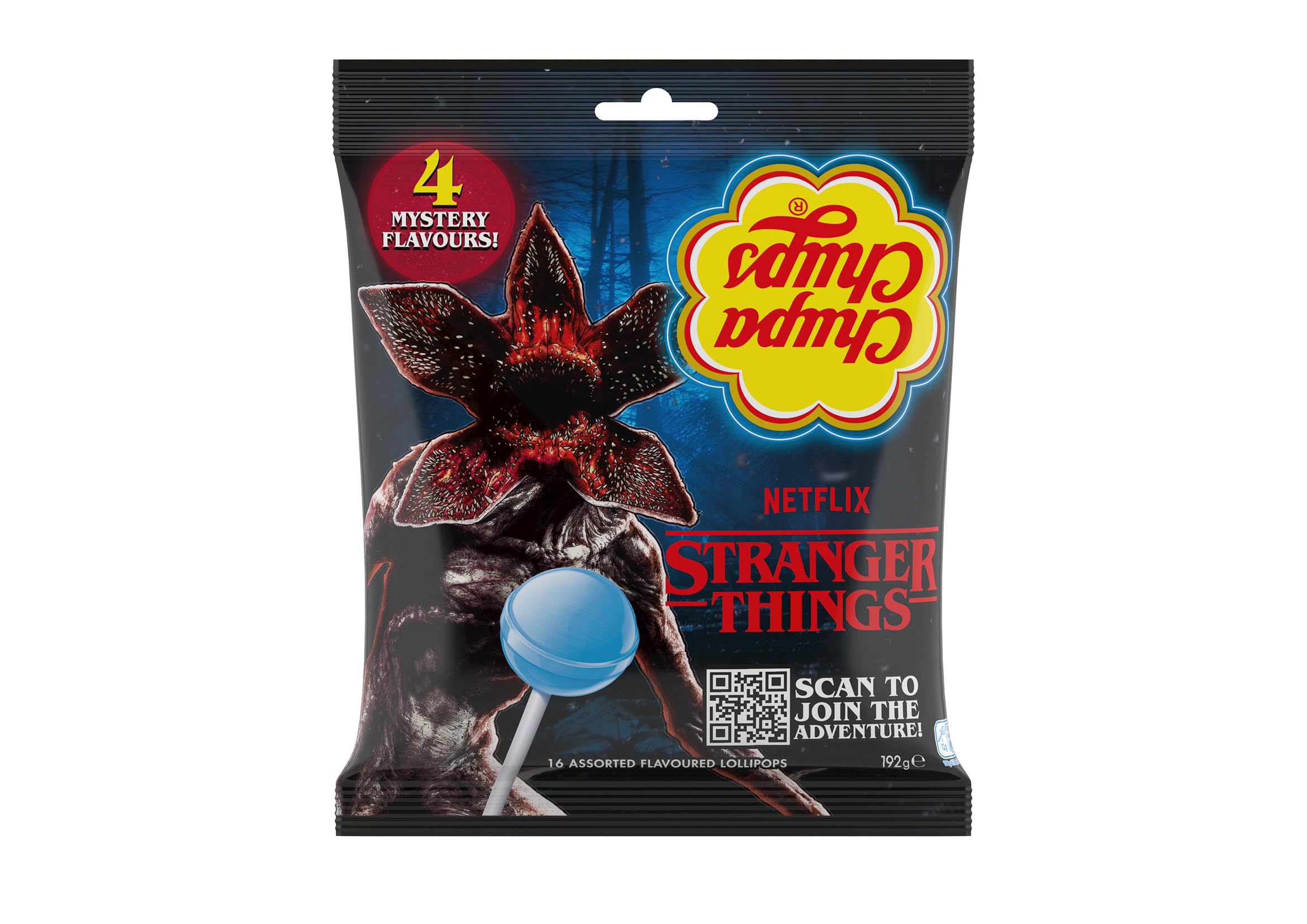 Chupa Chups x Stranger Things Lollipops – 160 Mystery Flavours Bulk Bag