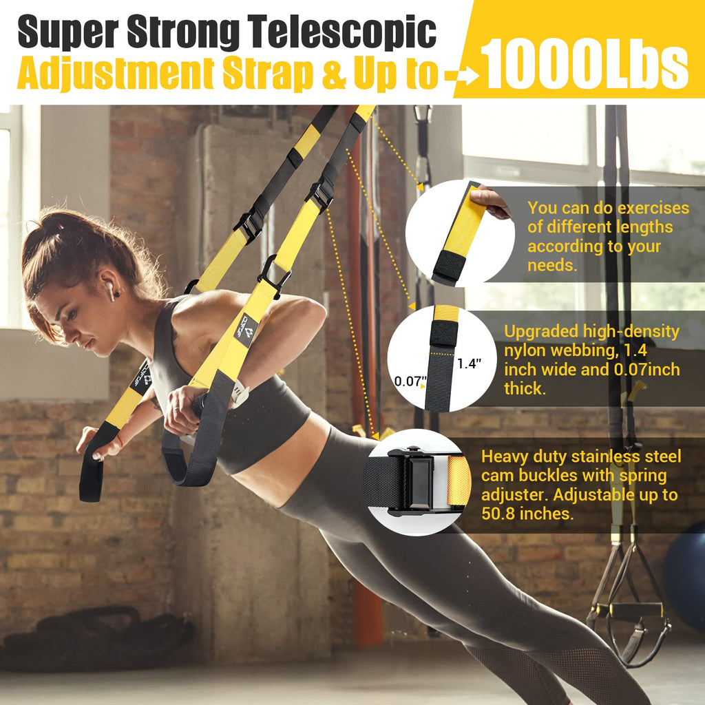 Suspension Trainer Set | Full Body Resistance Straps