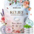 Bofuoos Shower Steamers Aromatherapy - 15 Essential Oil Bath Bombs