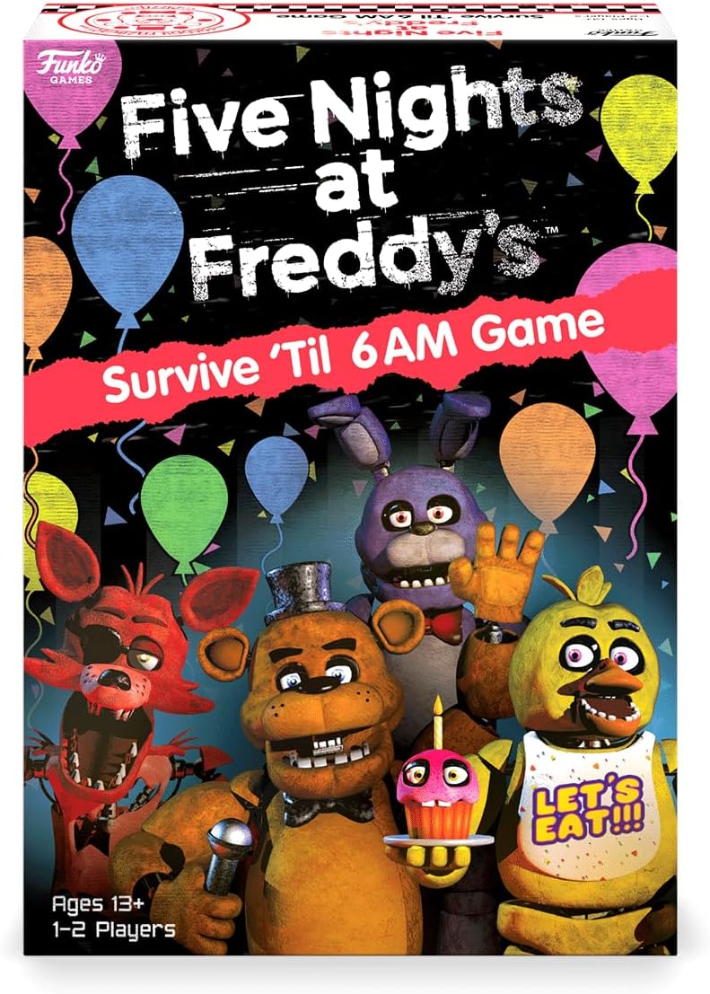 Five Nights at Freddy’s Survive 'til 6AM Board Game by Snaps