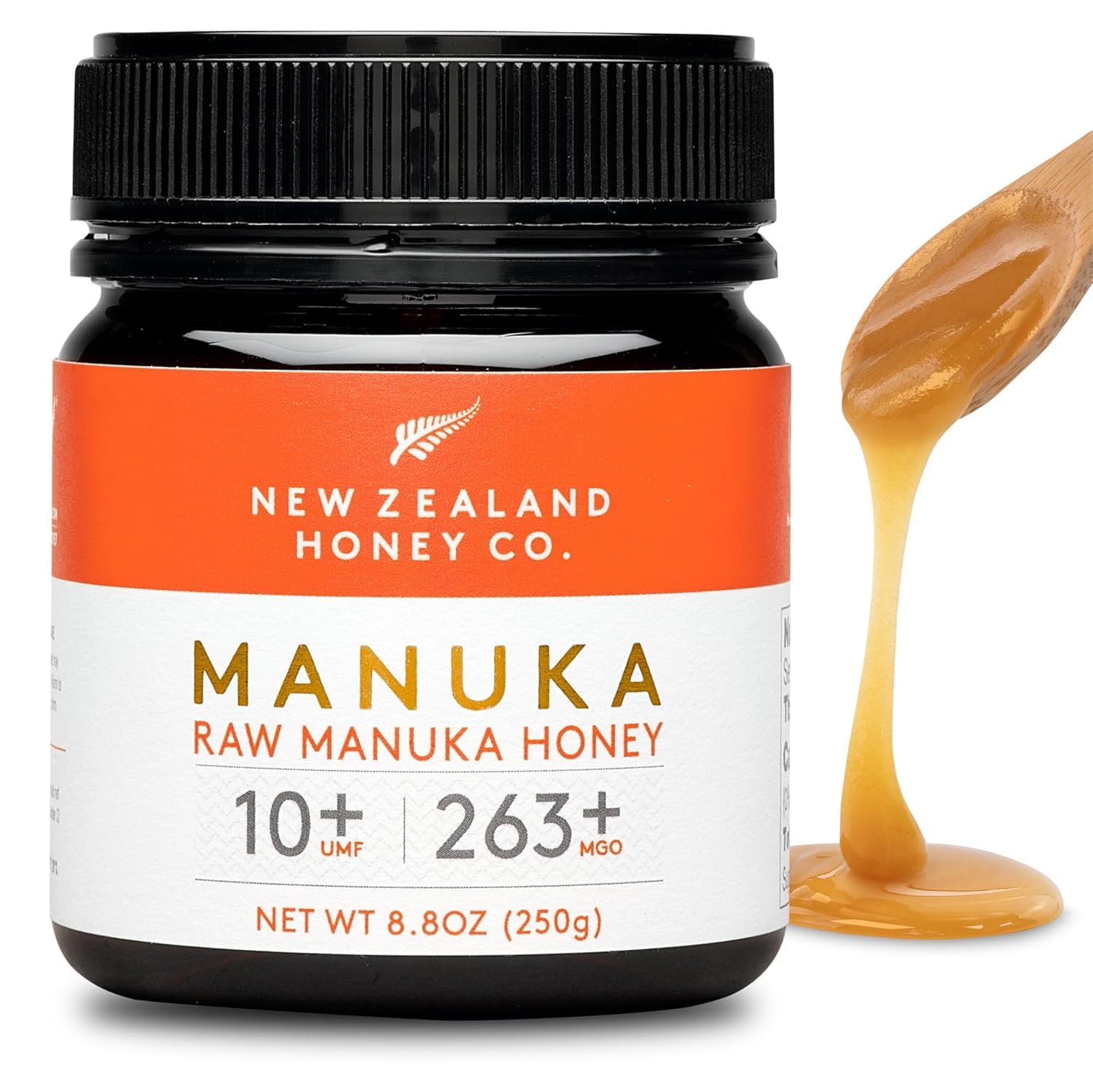 New Zealand Honey Co. Raw Manuka Honey UMF 10+ MGO 263+ | 250g