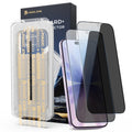 Magic John iPhone 17 Privacy Screen Protector - 25° Anti-Spy Glass 2-Pack
