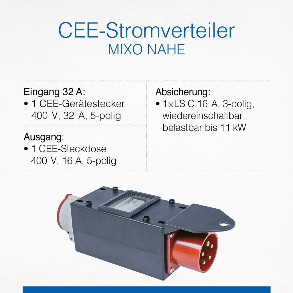 AS Schwabe Mixo Power Splitter – Robust Mobile Adapter, Model 60703