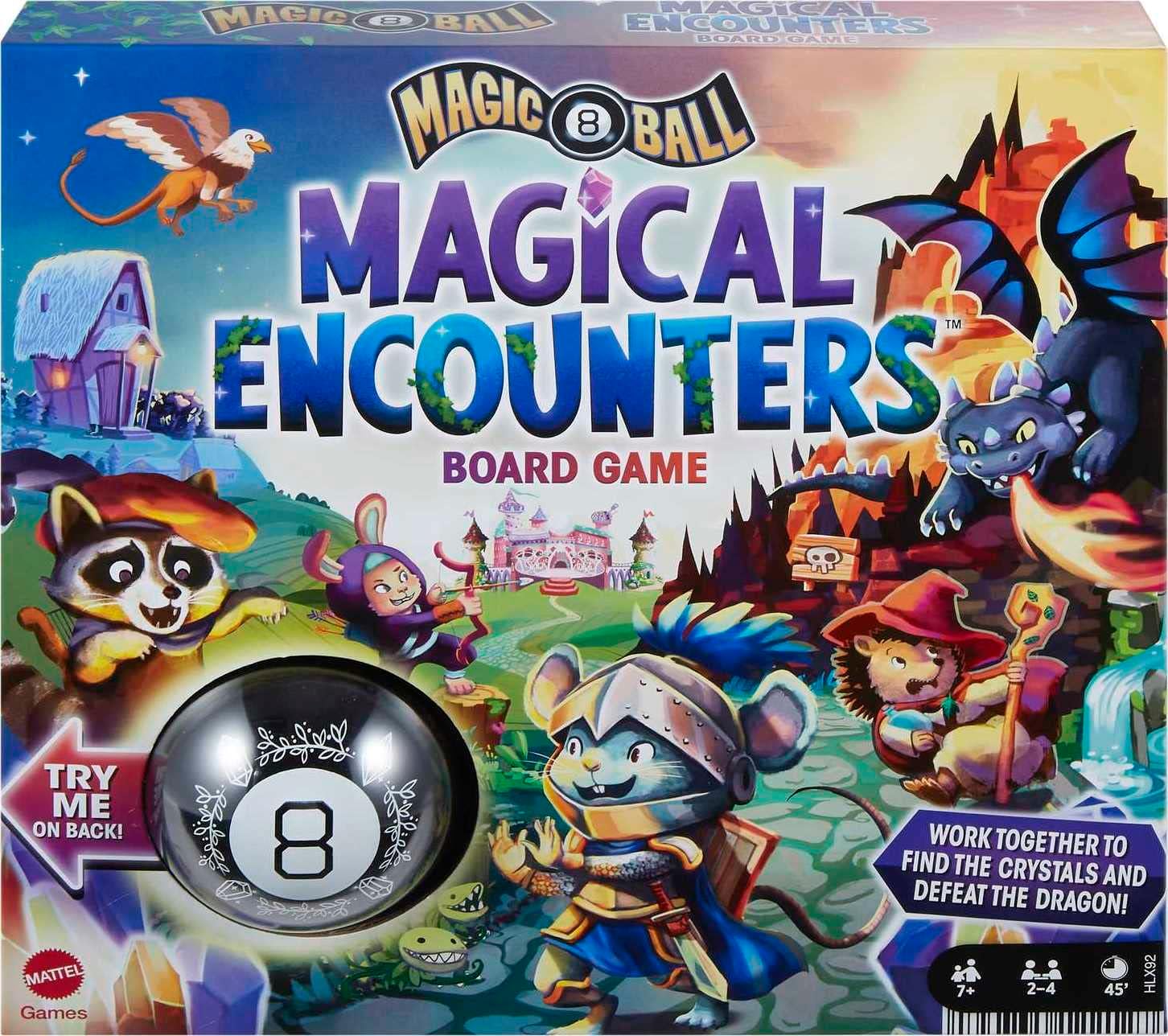 Snaps Magic 8 Ball Magical Encounters – Cooperative Family Board Game