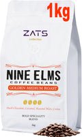ZATS Speciality Crema Blend Coffee Beans | 1kg Medium Roast Whole Bean