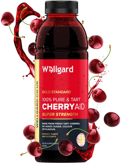 Wellgard Tart Cherry Juice – 100% Montmorency CherryAid, 500ml