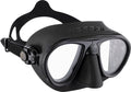 Cressi Calibro Anti-Fog Diving Mask | Low Volume Freediving Gear - Black